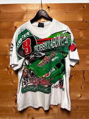 Vintage 2000 Bobby Labonte #18 Interstate Batteries NASCAR AOP large